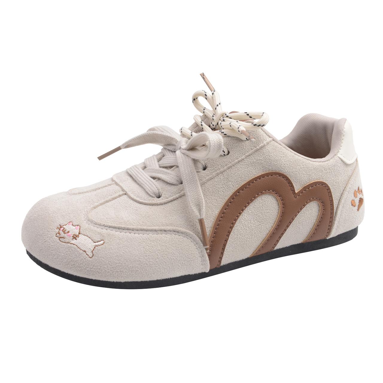 

Retro mesh breathable German training shoes women s 2025 summer new flat baseplate shoes fashionable platform sports Forrest Gump women s shoes 40