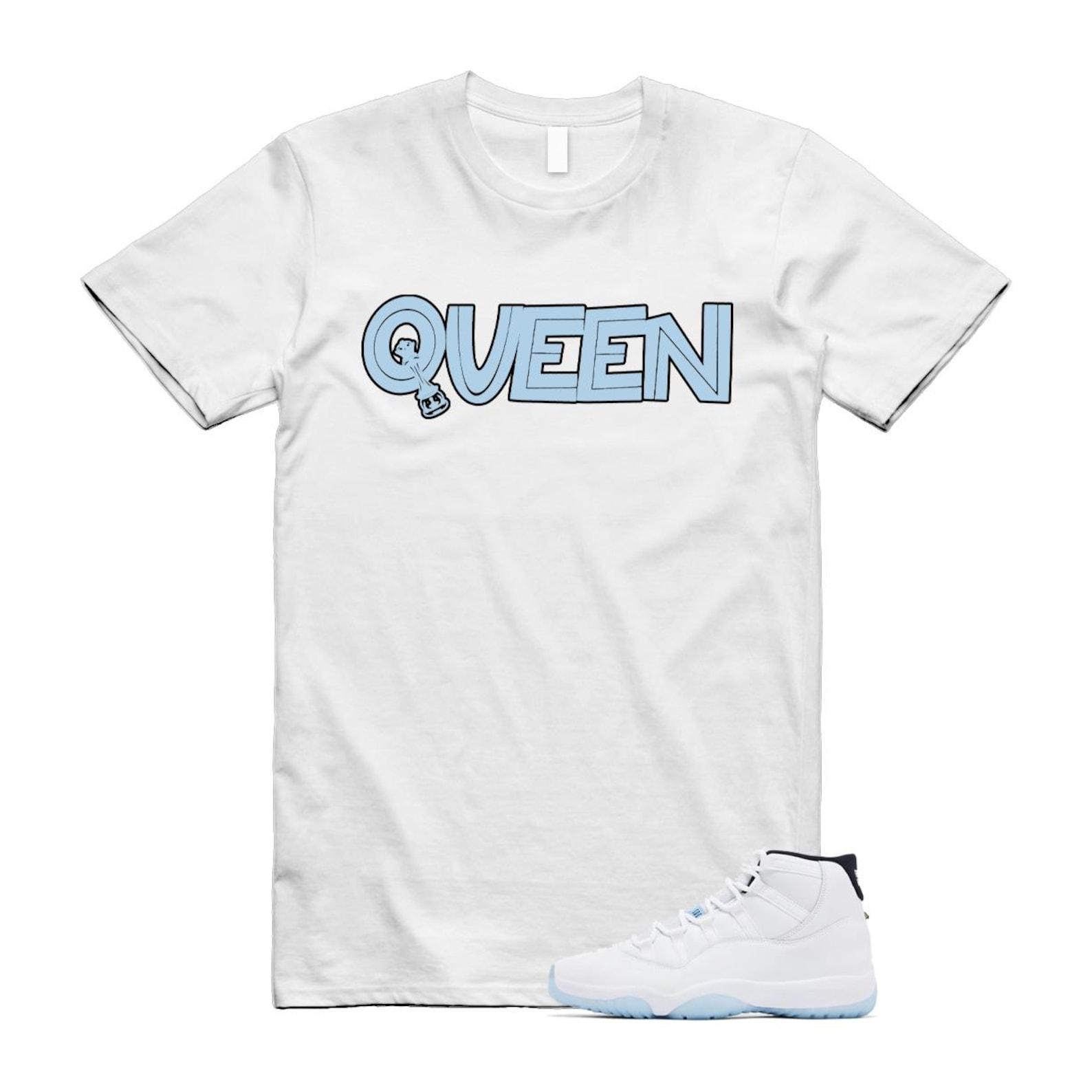 11 Legend Blue White Black 2024 T Shirt Match QUEEN 3XL