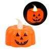 Halloween Pumpkin Flameless Candles Battery Operated Led Tea Lights Flickering Pumpkin Lamp Halloween Party Props Decoration