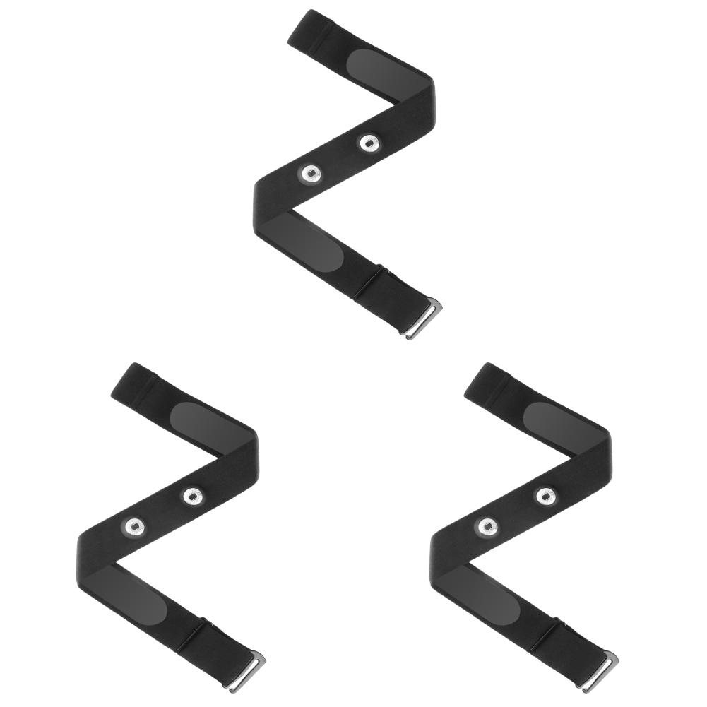 3-1PC Heart Rate Replacement Sensor Band Belt Soft Fitnesss Chest Band Chest Belt Compatible with Polar Garmin Magene Band Strap