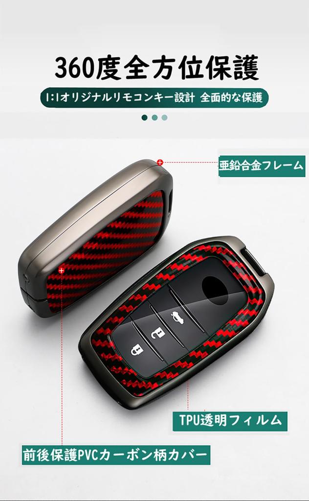 Toyota Dedicated Smart Key Case, Key Cover, Key Protection, Key Holder, New Model, Voxy