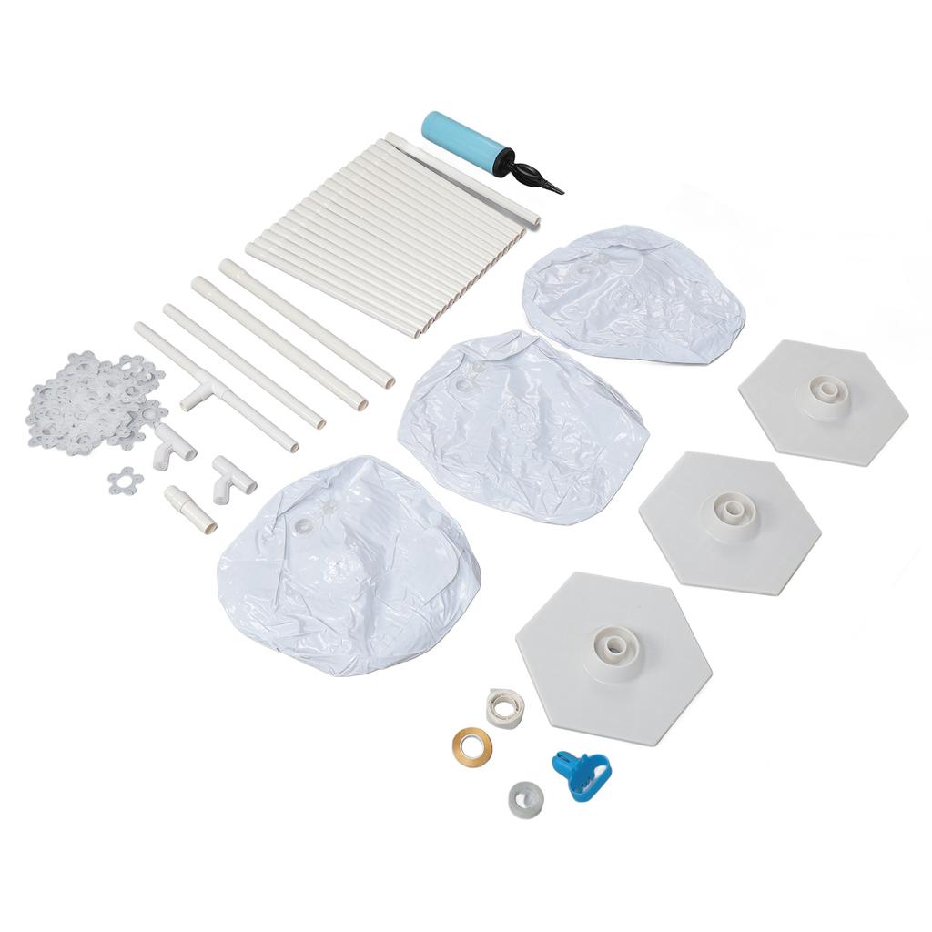 Round Backdrop Stand Stable Plastic Circle Flower Arch Frame Wedding Props Decoration for Outdoor