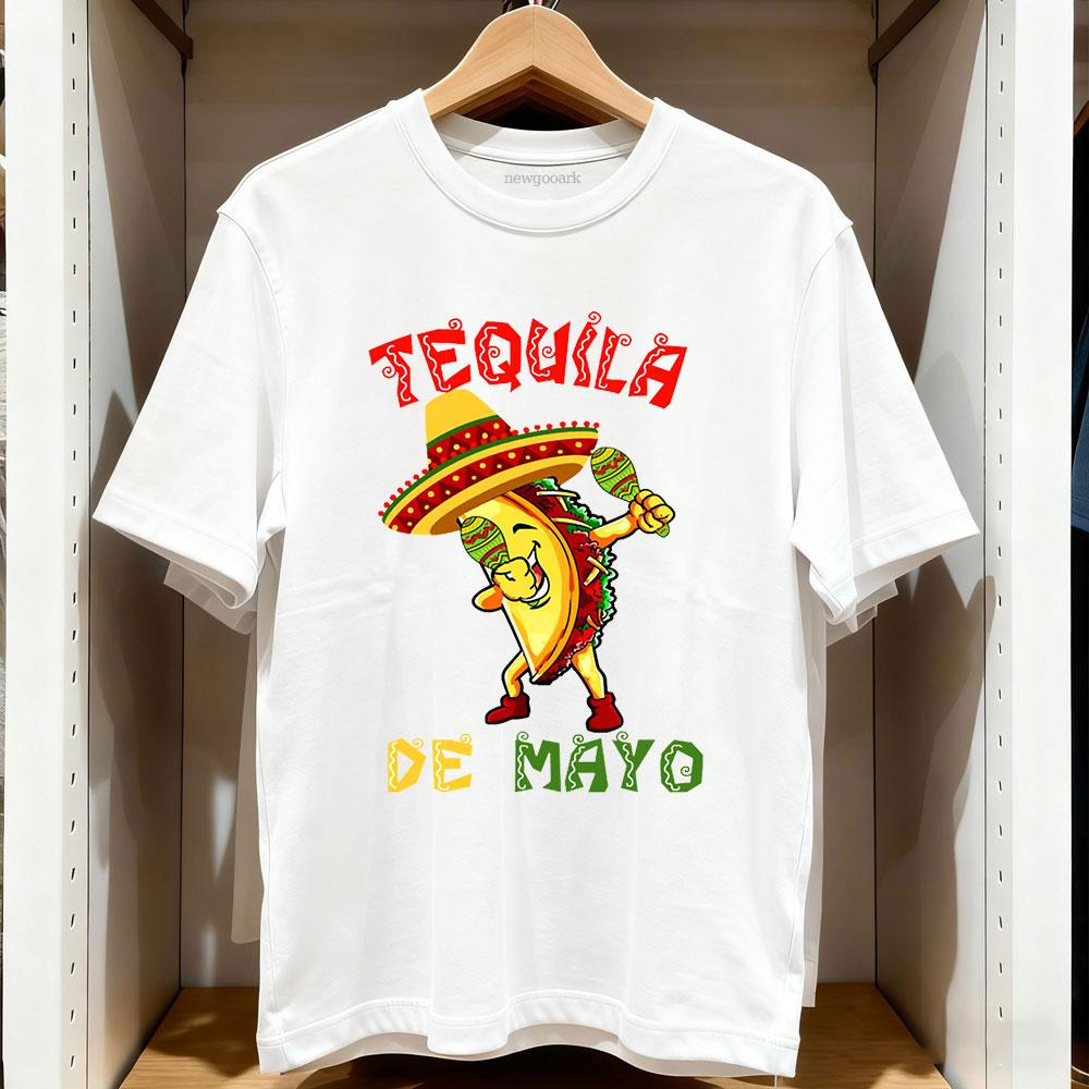 

Cinco De Mayo Tequila TShirt Women Unisex Casual cotton graphic t shirts Adult streetwear camisetas tops tee Shortsleev S