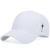 Cappellini da Baseball Unisex Semplici con Ricamo a Croce e Goccia d'Acqua Primavera e Autunno Outdoor Regolabile Cappello Casual Cappello Parasole