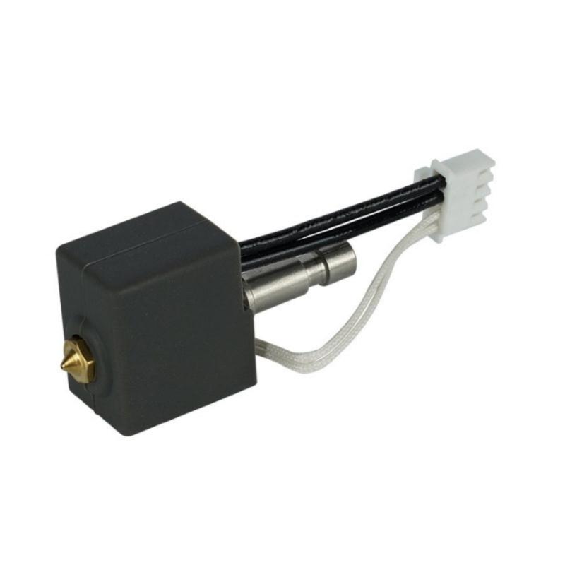 Hotend Kit For S1C 3D Printer Print Head Hot End Brass Hard Steel Nozzle Temperature Heating 3D Printer Extruder 0.8mm
