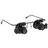20X Magnifying Glasses Head Loupe LED Light Head-mounted Magnifier Hands-  Repairing for Clock Watch Electronic Instrument