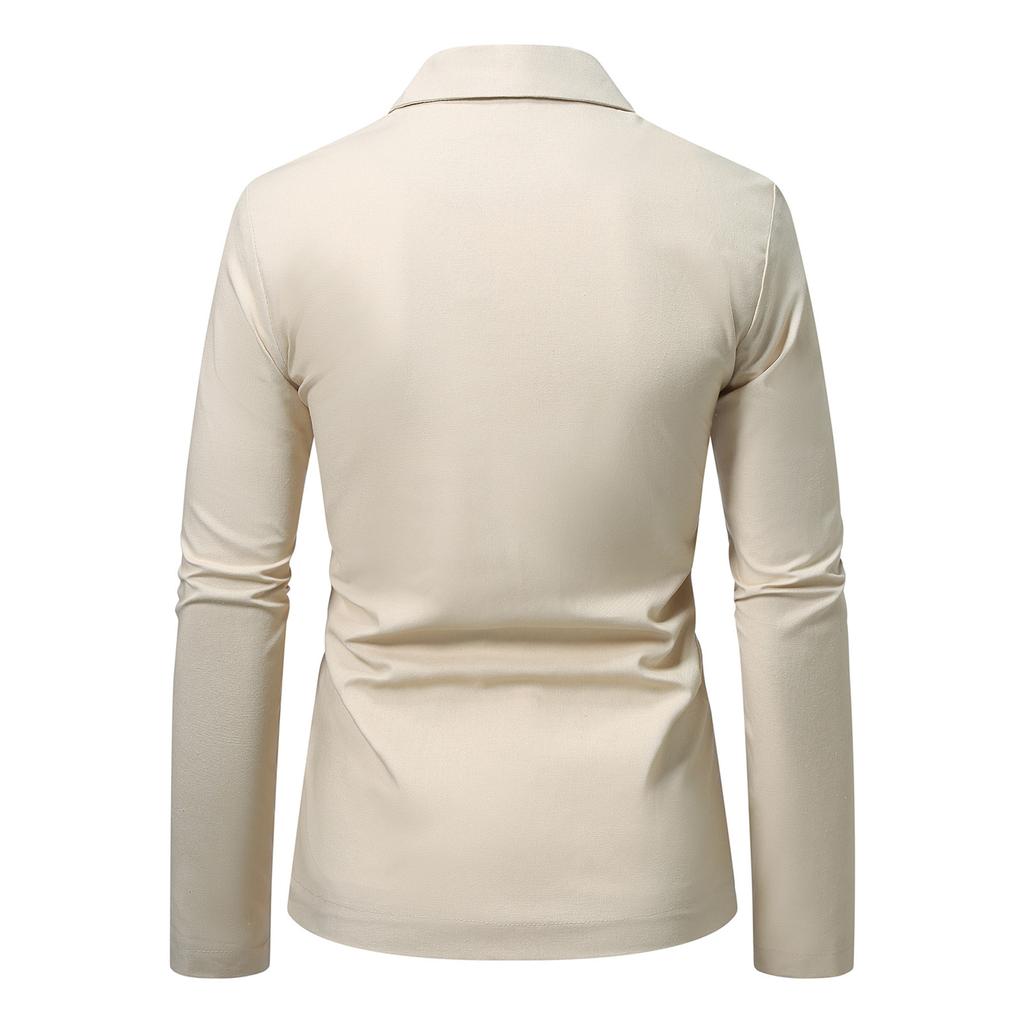 Pánský jednořadý britský módní ležérní oblek sako pro mládež