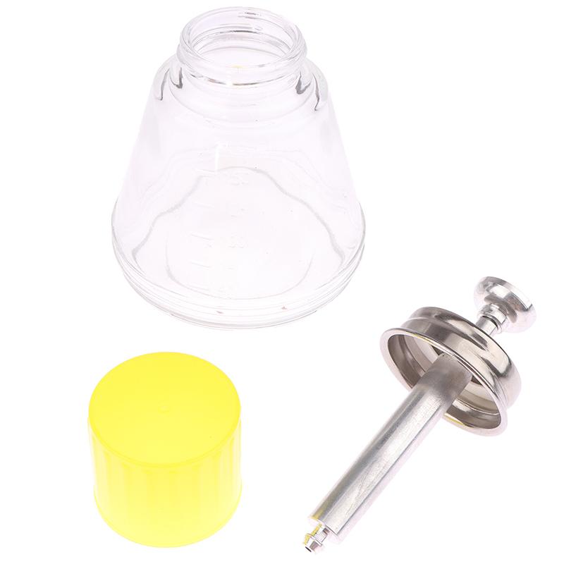 180Ml Glass Nail Art Pump Dispenser Cleaner Bottle Liquid Alcohol Bottle Phone Screen Repair Remover Cleaner Bottle Dispenser
