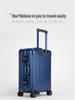 Slightly Flawed Aluminum-Magnesium Carry-on Trolley with Universal Wheels