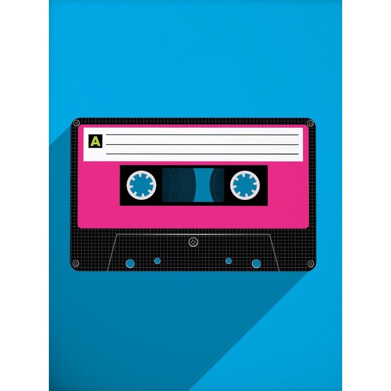 

Ретро скутер кассета телефон роликовые коньки постер печать настенное искусство картины холст живопись гостиная спальня домашний декор 21cm×30cm NoFrame