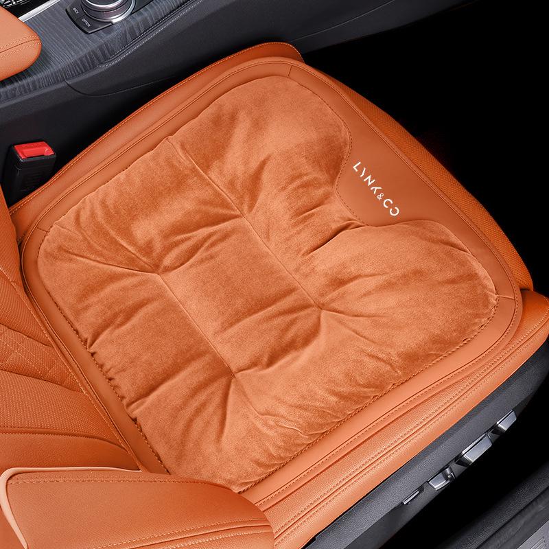 Winter Plush Car Seat Cover for Lynk & Co 01-03, 05-06, 09: Rear Seat Cushion for Warmth