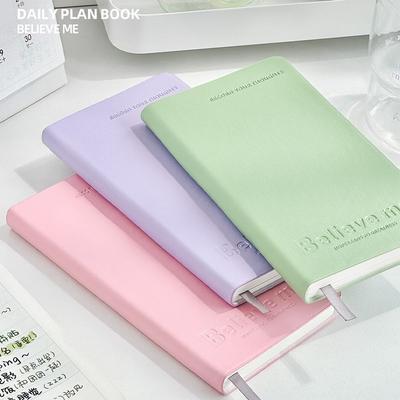 Daily Planner Portable Notebook Student Notepad Daily Weekly Agenda Planner Notebooks Stationery Back To School