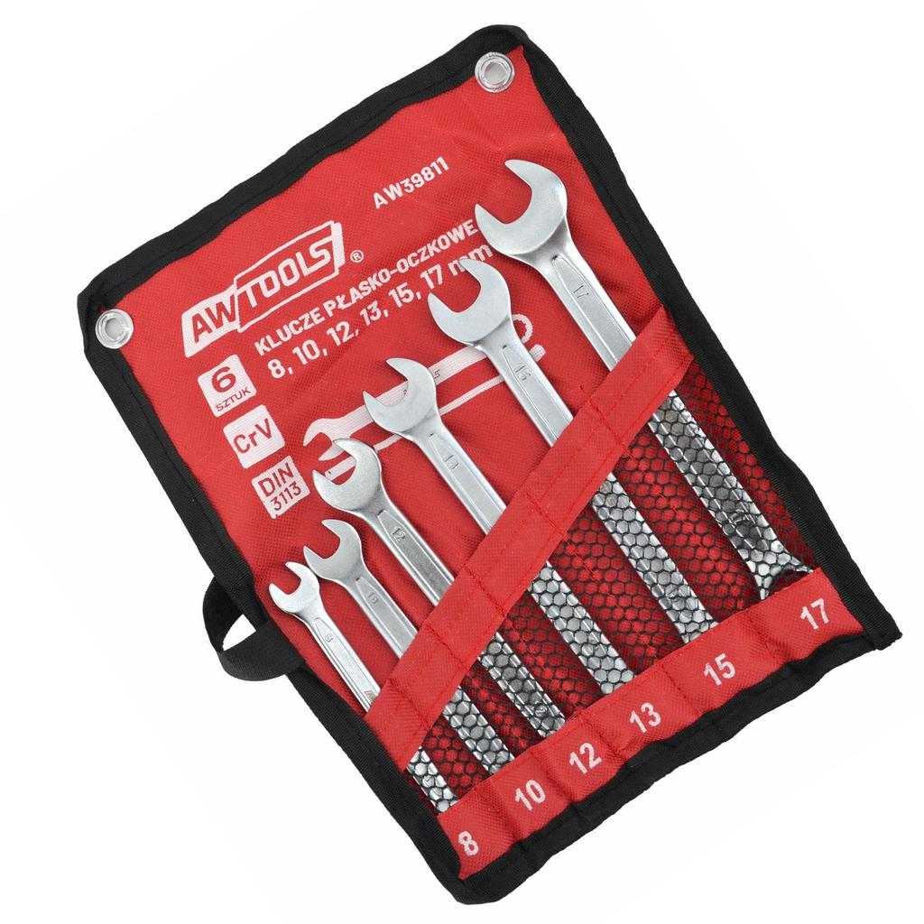 AW Tools Combination Spanner Set (Pack of 6)