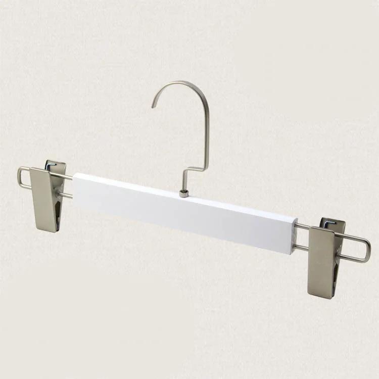 

5 шт. Белая деревянная вешалка для взрослых женщин, Стойка для одежды, Золотой крючок, Высший сорт