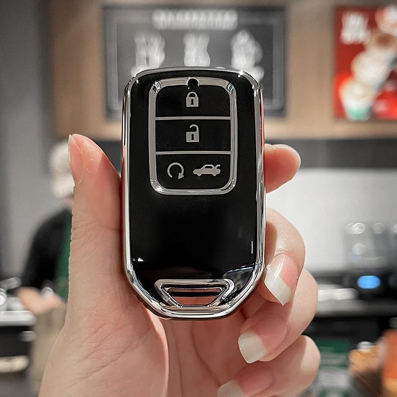 

Чехол для ключа Honda Accord 11-го поколения: Совместим с CRV, Civic, XRV, Vezel, Inspire, Avancier.
