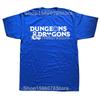 Summer Dungeon And Dragon Game Fans Men Women's T Shirt Outfits Vintage Tee Shirt T-Shirts 100% Cotton Printed Clothing