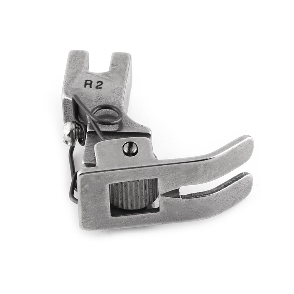 Industrial Flat Bed Sewing Machine Part Durable Steel Roller Presser Foot For Thick Fabric