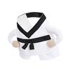 Creative Martial Arts Costume For Small Dog Cats Comfortable Breathable Fabric Easy Wear Funny Pet Halloween Outfit