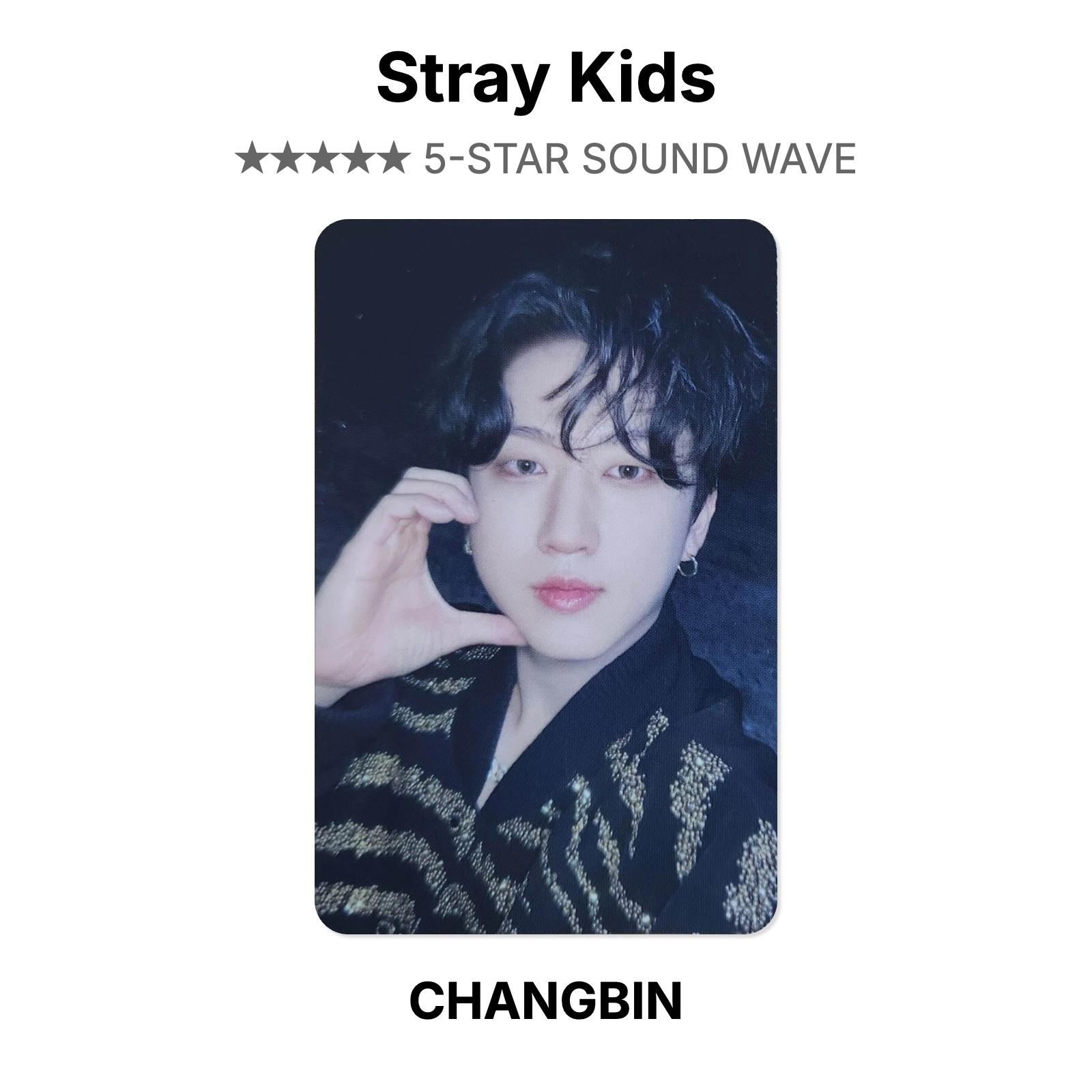 Stray Kids 5-STAR SOUND WAVE Официальная фотокарточка CHANGBIN 02