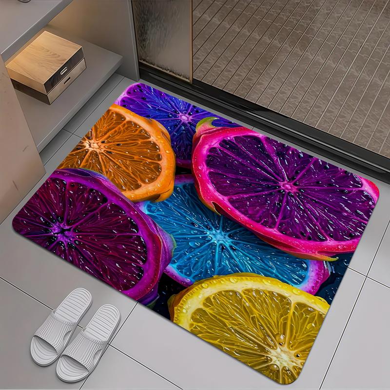 2025 New Colorful FruitsCarpet Rug for Living Room Bedroom Home Sofa Decoration,Kids play Non-slip Floor Mat