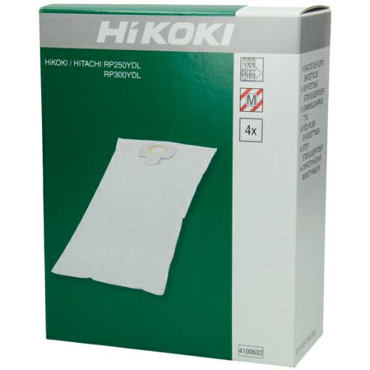 HiKOKI RP Serie - Synthetische Stofzuigerzakken - 4 stuks - Voor Industriële Stofzuigers