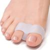 3 Pairs Silicone Toe Separators, Dual-Ring Toe Spacers for Yoga Daily Relaxation, Unisex Comfort Foot Care Tool