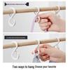 Multi-Functional S-Shaped Anti-Drop Hook for Hats and Bags