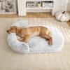 Nieuw Pluche Honden Kattenbed Superzacht Nekondersteuning Huisdierkussen Winter Warm Comfort Groot Orthopedisch Matras voor Huisdieren Modern Design