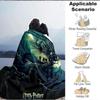 1pc Harry Potter Flannel Throw Blanket - HD Printed Lightweight Soft Warm All-Season Blanket for Sofa, Bed, Travel, Camping 102