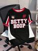 2026 SUMMER  Cartoon Betty Boop Print men Women's Short Sleeve T-Shirt Casual 3d Print Summer MEN WOMEN  Sport Tops T-shirt Tee
