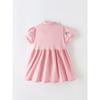 Cross-Border Malwee Girls' Dress Summer New Short-Sleeved European and American Style Fashionable Little Girl Princess Dress
