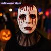 Realistic Blood Blood Scar Mask Scary Look Performance Mask Party Costume Props  Theater Show
