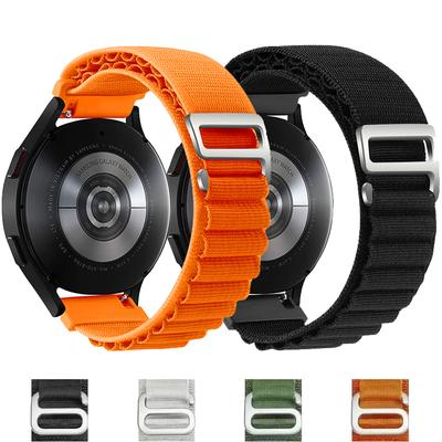 YurKem Pulseira de 20mm 22mm para Samsung Galaxy Watch 5 Pro Strap 45mm active 2 Gear S3 Alpine Loop correa Galaxy watch 4 44mm 40mm