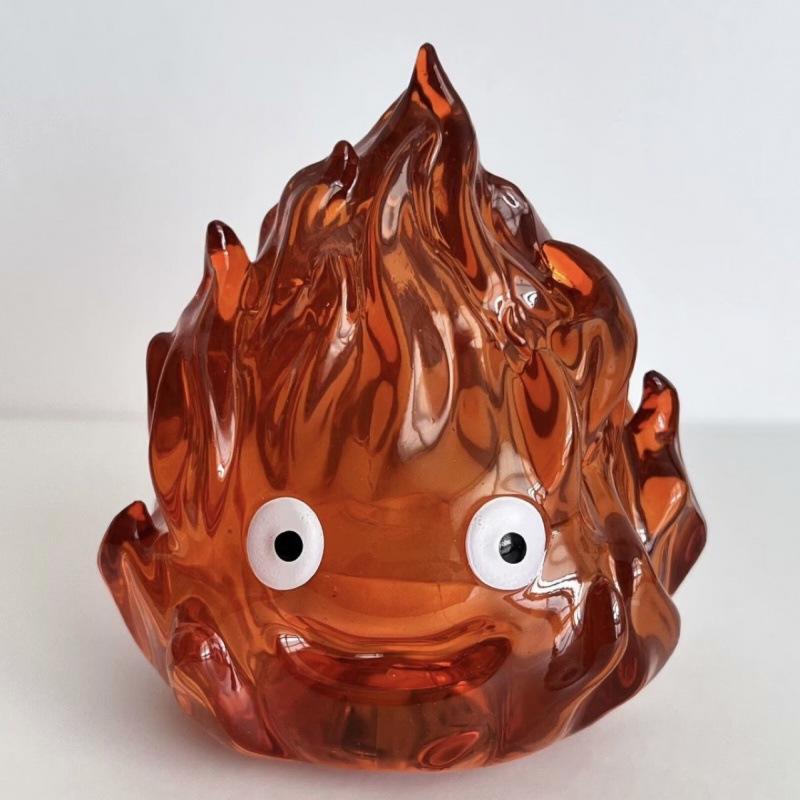 Hal Peripheral Flame Method Figure Peripheral Toy Tabletop Ornament Hayao Miyazaki's Mobile Movie Night Light Casey