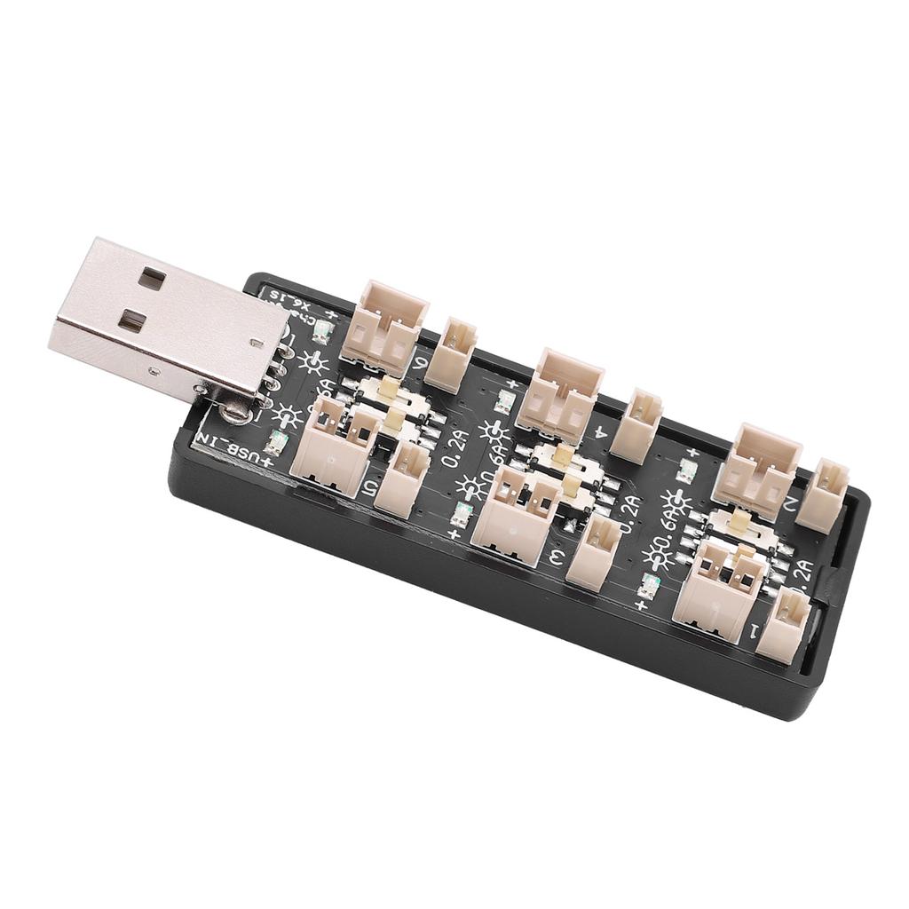 Lithium Battery Charging Board 6‑Channel USB to 3.7V High Voltage Components 4.20V