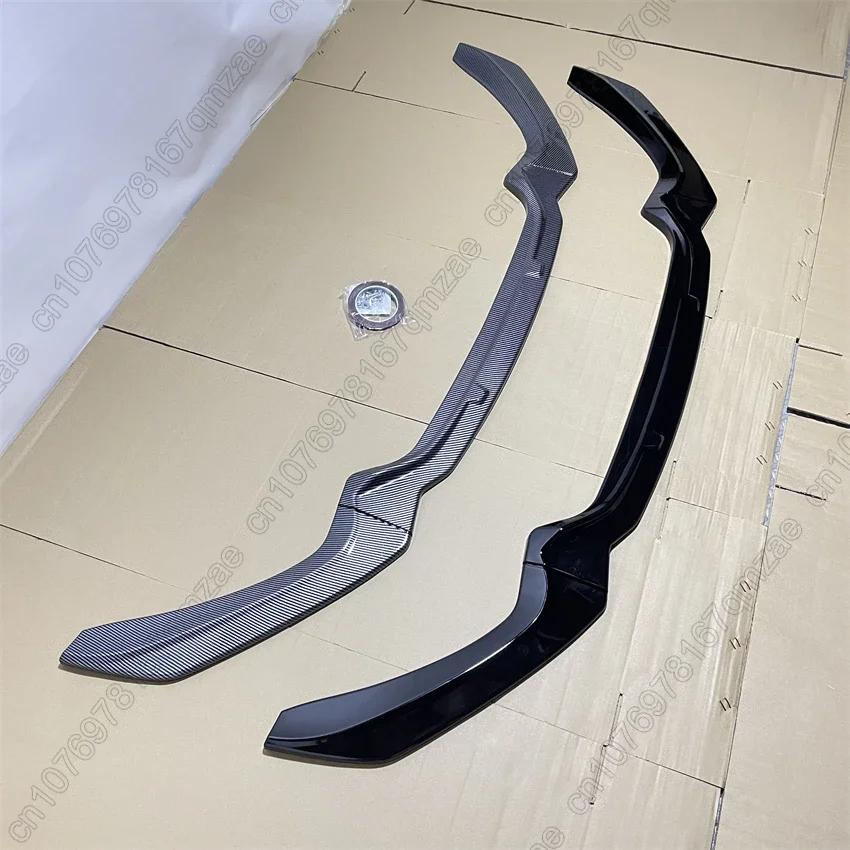 For BMW 1 Series F20 F21 118i 120i M135i M140i LCI 2015-2019 M-Pack Car Front Bumper Lip Splitter Diffuser Body Kit Spoiler