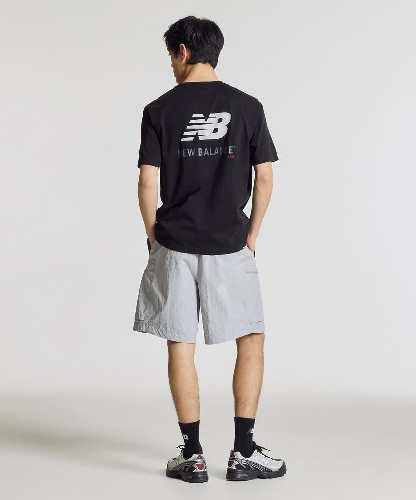 Nyuballanseu Nbneg21433 / Uni Essential Big Logo Short Sleeve T-Shirt (Black)