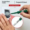 4Pc 100-500V Screwdriver Voltage Tester Pen Neon Test Light With 2.5Mm Slotted Bit Screwdriver For Electric Circuit Tool