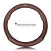 Compatible Leather Steering Wheel Cover for Cheetah CS10, Mattu Feiteng C5, Black King Kong CT5, Qiling CT7, Q6.