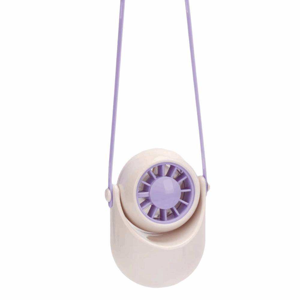 

Handheld Mini Neck Fan Portable Mini Electronic Fan Simple Foldable Neck Fan Travel розовый