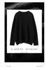 Women's Cashmere Round Neck Sweater - Autumn/Winter Soft Knit with Sequins, Long Sleeve Base Layer