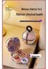 Magnetic Dopamine Pill Box: 7-Day Mini Portable Storage and Dispenser.