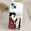 S-Sanemis G-Giyuus Phone Case For Iphone17 16 15 11 13 14 Pro Max 7 8 Plus X Xr Xs Max Se2020 12mini Transparent Cov