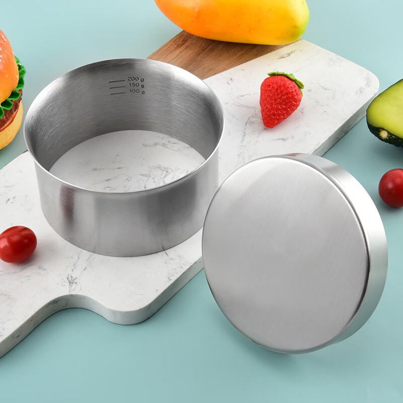 Prasa do burgerów ze stali nierdzewnej