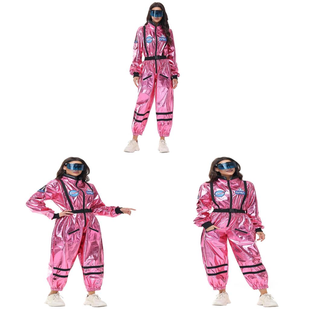 Traje de Cosplay Explorador Espacial para Mujer con Material de Algodón Disfraz para Fiesta de Halloween