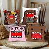 Classic Cartoon D-Domo Kun Pillow Case Fashion Square Pillowcase Bedroom Sofa Room Ins Decoration Leisure