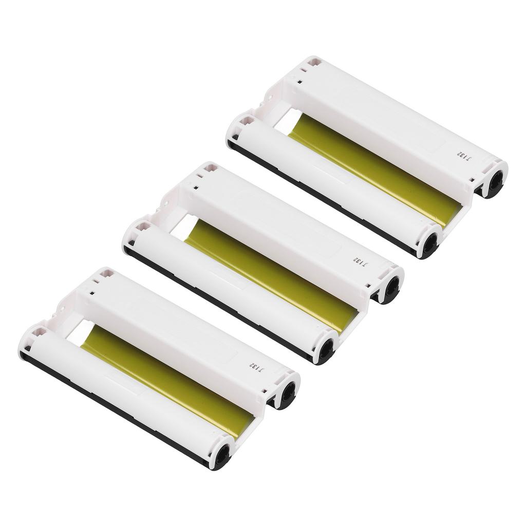 KP 108IN 3Pcs Color Ink Cartridges 108Pcs 4 X 6in Photo Paper Set for Selphy CP1300 CP1500 CP1200 CP1000