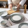 Zhishi Nordic Retro Ceramic Dinner Plate