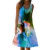 Women's Dress Cute Casual  Print Slip Beach Skirt Sundress