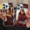 Singer Pinkpantheress Phone Case For IPhone 17 16 Plus Pro Max 15 14 13 12 11 Matte Colorful Covers